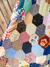 Load image into Gallery viewer, One-of-a-Kind: Hexie Quilt Top Skirt (S)