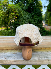 Load image into Gallery viewer, One-of-a-Kind: Antique Crochet 5 Panel Hat #1