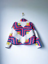 Load image into Gallery viewer, One-of-a-Kind: Log Cabin Flora Jacket (S)