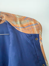 Load image into Gallery viewer, One-of-a-Kind: Indigo Rocky Road to Kansas Flora Jacket (S)