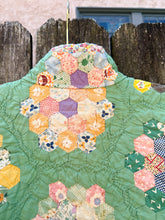 Load image into Gallery viewer, One-of-a-Kind: Grandmother's Flower Garden Flora Jacket (S)