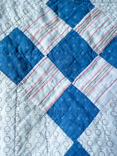 Load image into Gallery viewer, One-of-a-Kind: Overdyed Broken Star Quilt Pullover (L)