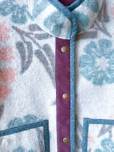 Load image into Gallery viewer, One-of-a-Kind: Vintage Wool Blanket Flora Jacket (M)