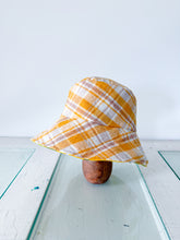 Load image into Gallery viewer, One-of-a-Kind: Vintage Tablecloth Bucket Hat (Adult S/M) #1