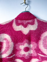 Load image into Gallery viewer, One-of-a-Kind: Ukrainian Floral Wool Blanket Flora Jacket (XS)