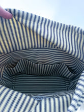 Load image into Gallery viewer, One-of-a-Kind: Rolling Log Project Bag (with detachable strap)