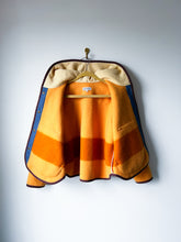 Load image into Gallery viewer, One-of-a-Kind: Hudson Bay Wool Blanket Hooded Flora Jacket (L)