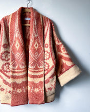 Load image into Gallery viewer, One-of-a-Kind: Orr Health Wool Blanket Cocoon Coat #1 (flexible sizing)