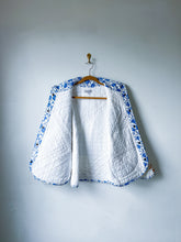 Load image into Gallery viewer, One-of-a-Kind: Cross-stitch Embroidery Flora Jacket (L)