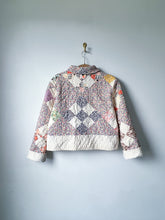 Load image into Gallery viewer, One-of-a-Kind: Nine Patch Cropped Chore Coat (XS/S)