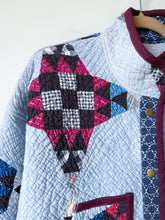 Load image into Gallery viewer, One-of-a-Kind: Pine Burr Nine Patch Flora Jacket (S)