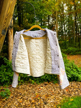 Load image into Gallery viewer, One-of-a-Kind: Nine Patch Cropped Chore Coat (S)