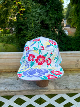 Load image into Gallery viewer, One-of-a-Kind: Vintage Tablecloth 5 Panel Hat (Large) #2