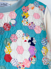 Load image into Gallery viewer, One-of-a-Kind: Grandmother's Flower Garden French Terry Pullover (M)