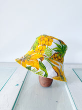 Load image into Gallery viewer, One-of-a-Kind: Vintage Tablecloth Bucket Hat (Adult S/M) #1
