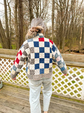 Load image into Gallery viewer, One-of-a-Kind: Patchwork Flora Jacket (L)