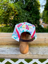 Load image into Gallery viewer, One-of-a-Kind: Vintage Tablecloth 5 Panel Hat (Large) #2
