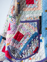 Load image into Gallery viewer, One-of-a-Kind: Log Cabin Flora Jacket (L)