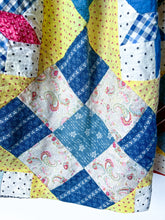 Load image into Gallery viewer, One-of-a-Kind: Eight Point Star and a Nine Patch Quilt Top Skirt (flexible sizing)