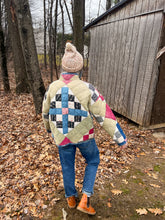 Load image into Gallery viewer, One-of-a-Kind: Washington Sidewalk Flora Jacket (M)