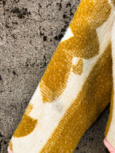 Load image into Gallery viewer, One-of-a-Kind: Ochre Geometric Ukrainian Blanket Flora Jacket (M)