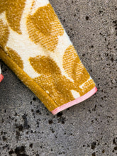 Load image into Gallery viewer, One-of-a-Kind: Ochre Geometric Ukrainian Blanket Flora Jacket (M)