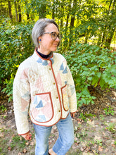 Load image into Gallery viewer, One-of-a-Kind: Stepping Stones Flora Jacket (M)