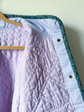 Load image into Gallery viewer, One-of-a-Kind: Lattice and Square Flora Jacket (M)