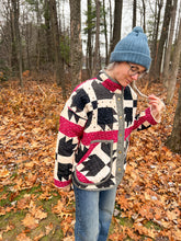 Load image into Gallery viewer, One-of-a-Kind: 1800s Bear Paw Flora Jacket (L)