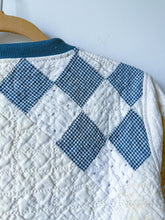 Load image into Gallery viewer, One-of-a-Kind: 16 Patch Quilt Pullover (M)