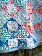 Load image into Gallery viewer, One-of-a-Kind: Economy Nine Patch Flora Jacket (S)