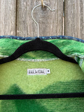 Load image into Gallery viewer, One-of-a-Kind: Jungle Leaves Vintage Blanket Vest (M)