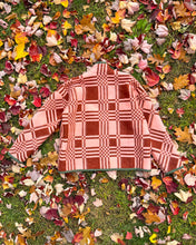 Load image into Gallery viewer, One-of-a-Kind: Geometric Ukrainian Blanket Flora Jacket (M)