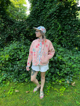 Load image into Gallery viewer, One-of-a-Kind: Overdyed Four Patch Flora Jacket (M)