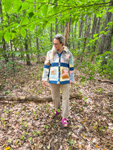 Load image into Gallery viewer, One-of-a-Kind: Goshen Star Lined Chore Coat (L)