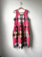 Load image into Gallery viewer, One-of-a-Kind: 1800s Nine Patch Turnaround Dress (M)