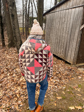 Load image into Gallery viewer, One-of-a-Kind: 19th Century Windmill Hooded Flora Jacket (M)