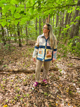 Load image into Gallery viewer, One-of-a-Kind: Goshen Star Lined Chore Coat (L)