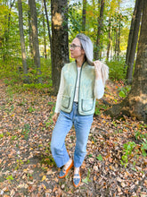 Load image into Gallery viewer, One-of-a-Kind: Golden Dawn Wool Blanket Vest (XS-M)