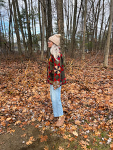 Load image into Gallery viewer, One-of-a-Kind: 19th Century Twinkling Star Lined Chore Coat (L)