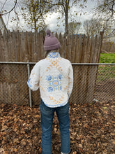 Load image into Gallery viewer, One-of-a-Kind: Cross-stitch Embroidery Flora Jacket (XS)