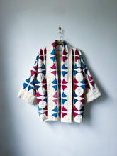 Load image into Gallery viewer, One-of-a-Kind: Winding Ways Cocoon Coat (flexible sizing)