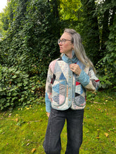 Load image into Gallery viewer, One-of-a-Kind: Triangle Flora Jacket (S)