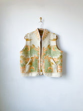 Load image into Gallery viewer, One-of-a-Kind: Orr Health Floral Wool Blanket Vest (M/L)
