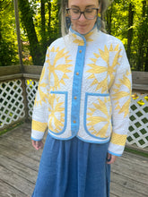 Load image into Gallery viewer, One-of-a-Kind: Rising Sun Flora Jacket (M)