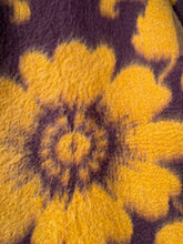 Load image into Gallery viewer, One-of-a-Kind: Brown and Canary Floral Ukrainian Blanket Flora Jacket (L)