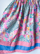 Load image into Gallery viewer, One-of-a-Kind: Ocean Waves Quilt Top Skirt (flexible sizing)