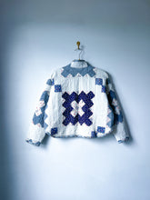 Load image into Gallery viewer, One-of-a-Kind: Indigo Chimney Sweep Flora Jacket (S)