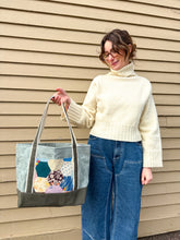 Load image into Gallery viewer, One-of-a-Kind: Hexie Boat Tote