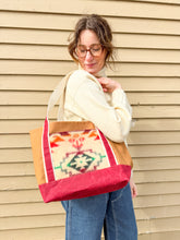 Load image into Gallery viewer, One-of-a-Kind: Southwestern Boat Tote